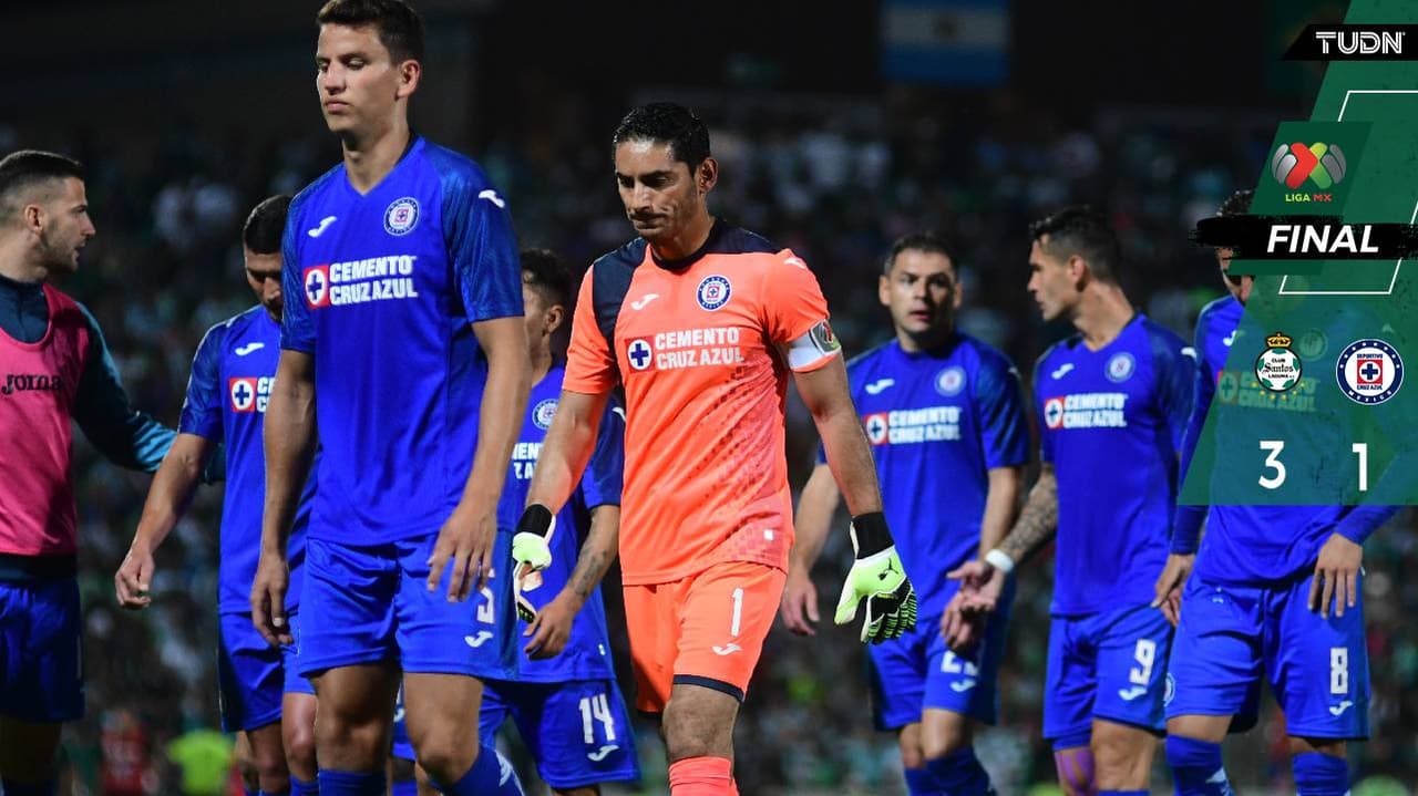 ¡Fracaso! Cruz Azul queda eliminado tras caer con Santos