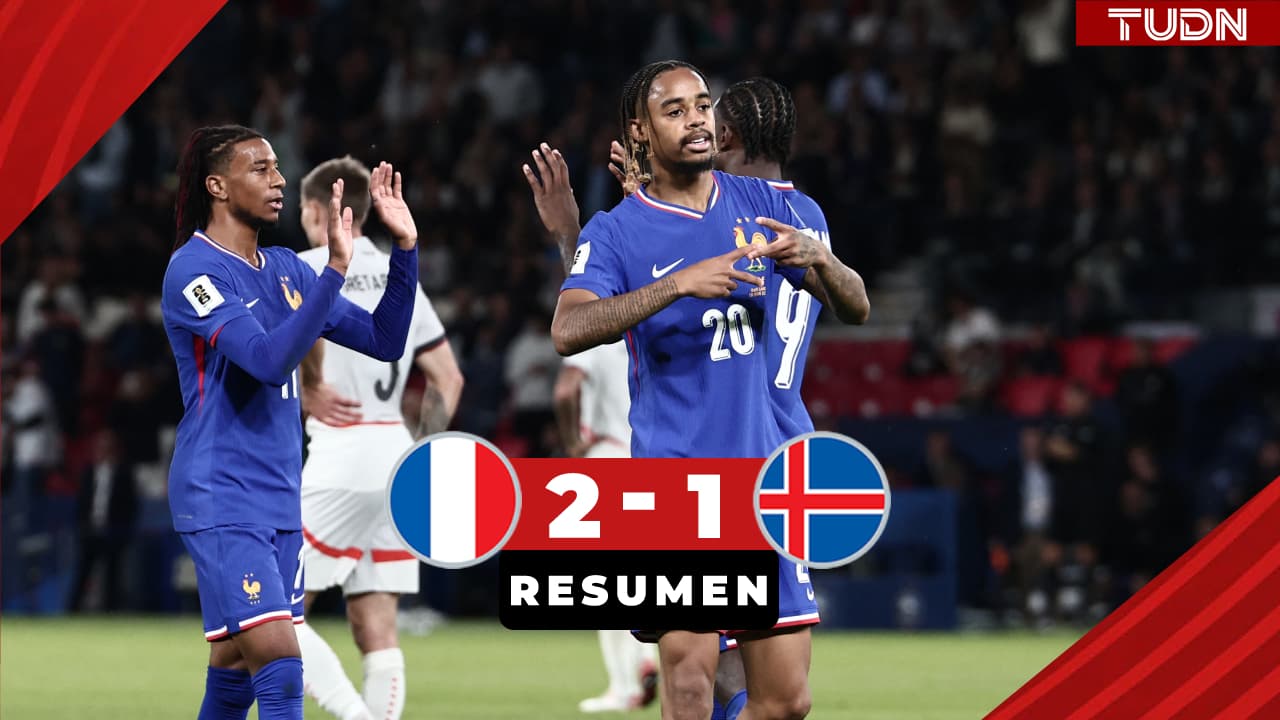 Francia remonta a Islandia con polémica decisión del VAR 