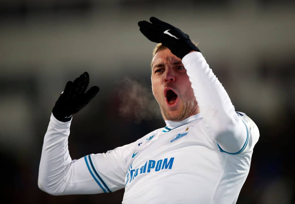 Artem Dzyuba | El centro delantero del Zenit está valuado en 17.4 millones de dólares.