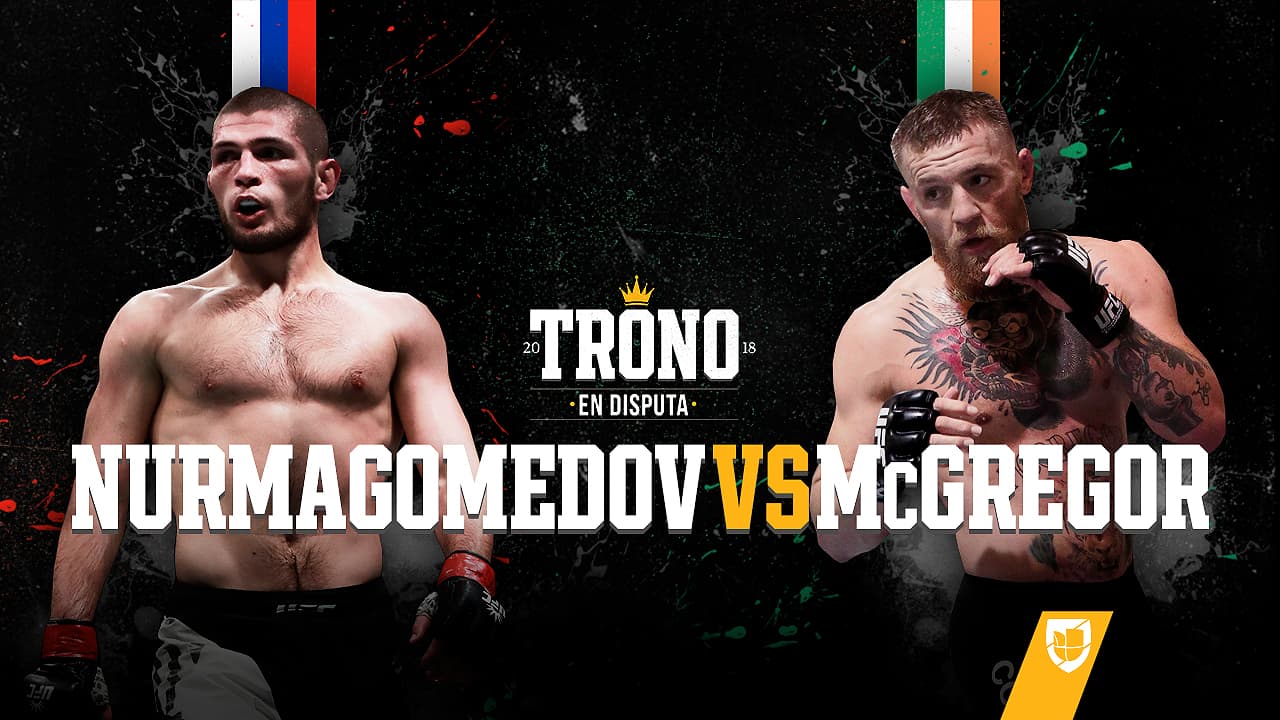 Previa: El trono de la UFC en disputa, hoy pelean Nurmagomedov vs. McGregor