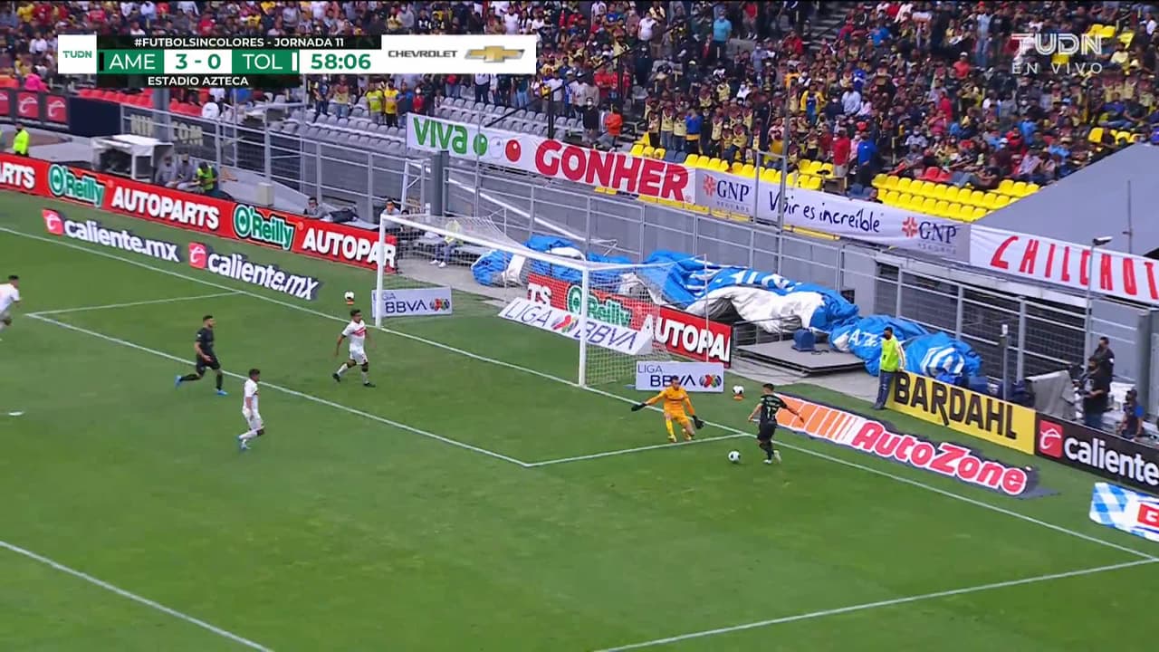 ¡TIRO ATAJADO! disparo por Alejandro Zendejas.