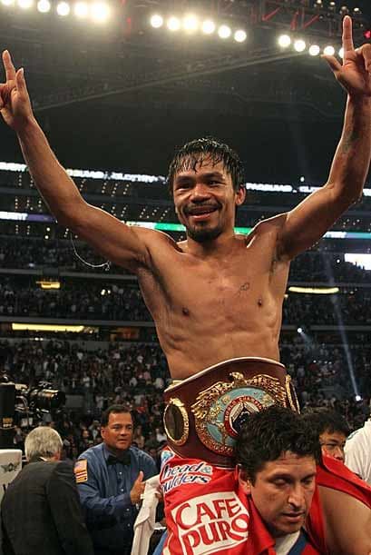 Manny Pacquiao conquistó su triunfo 51, con 38 nocauts, tres derrotas y dos empates.