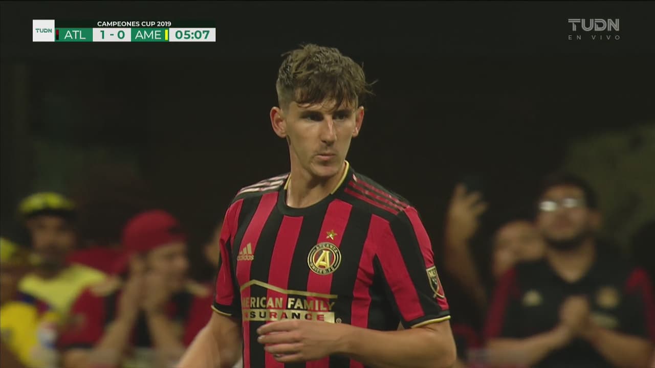 Fútbol 'Tiki-taka' del Atlanta que sella Hyndman para el 1-0 sobre América