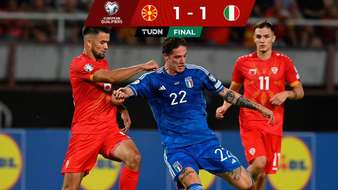 El golazo de Macedonia a lo ‘Messi’ que aleja a Italia de la Euro 2024