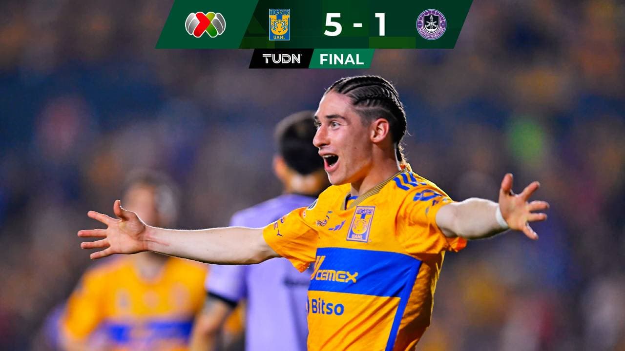 Doblete de Marcelo hace que Tigres vuelva a caminar sobre 'Flores'