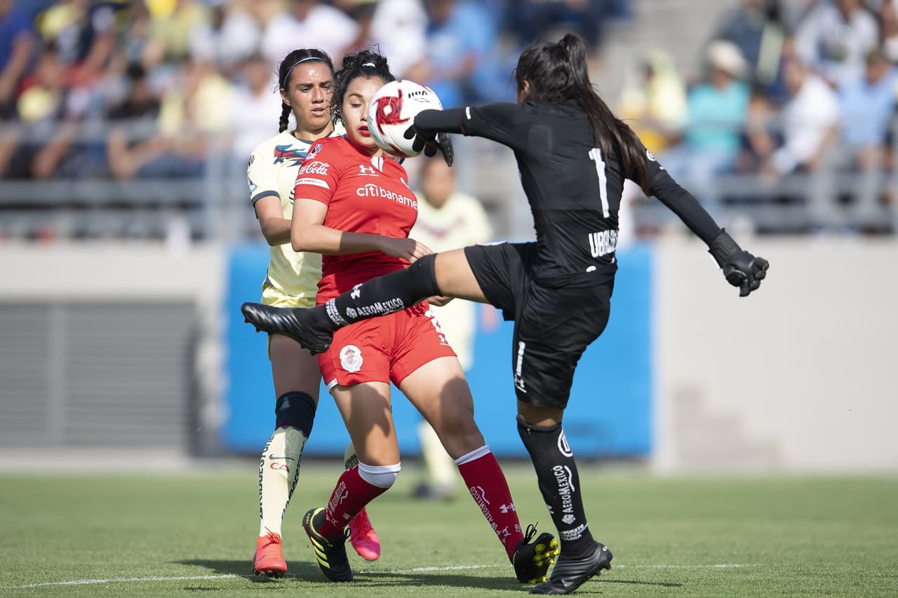 Partido vibrante de ida y vuelta entre el América y el Toluca en la Liga MX Femenil, por la Jornada 8.