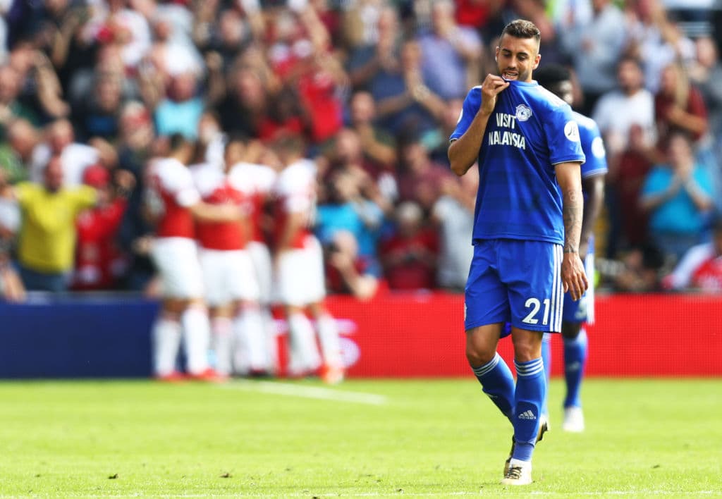 La frustración fue evidente en Cardiff City, que no pudo reaccionar más y se tuvo que resignar a la derrota.