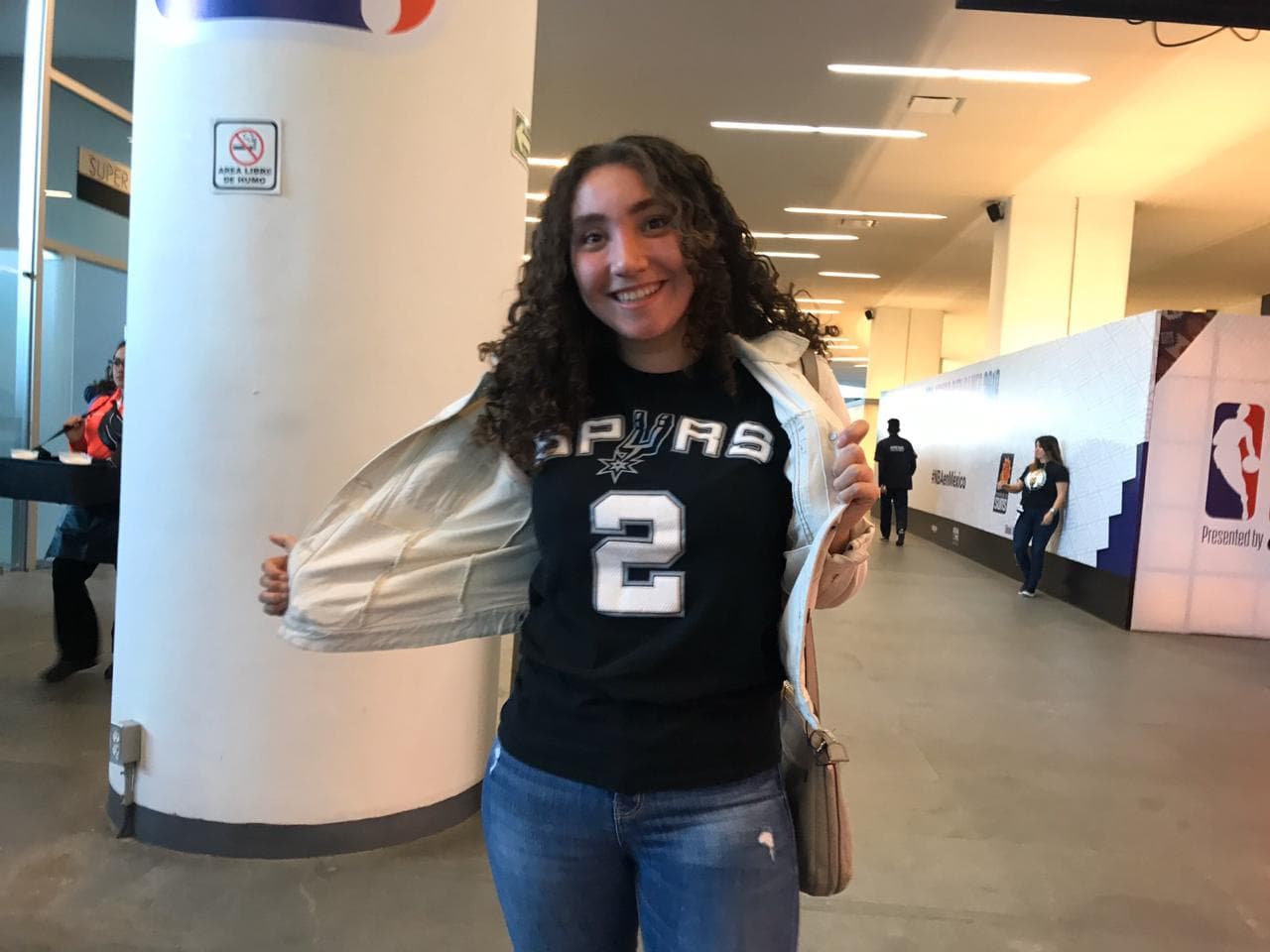 El Arena Ciudad de México esta listo para albergar el duelo de la NBA entre Spurs y Suns.