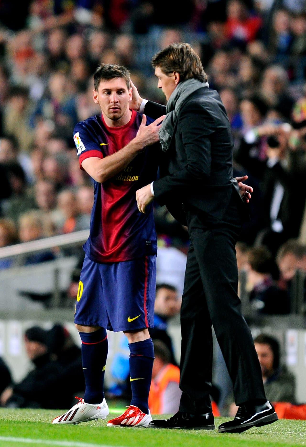 En todo ese proceso, siempre tuvo a su lado a Lionel Messi, aquel jugador que guió desde niño y con el que hizo llave como profesional, con ambos en el primer equipo de Barcelona.