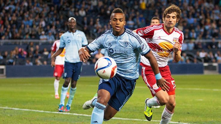 Erik Palmer Brown (19) con varias participaciones ya en MLS es el de menor edad en Sporting Kansas CIty