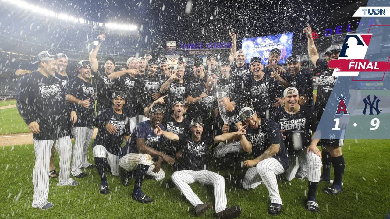 Yankees logra primer título divisional desde 2012