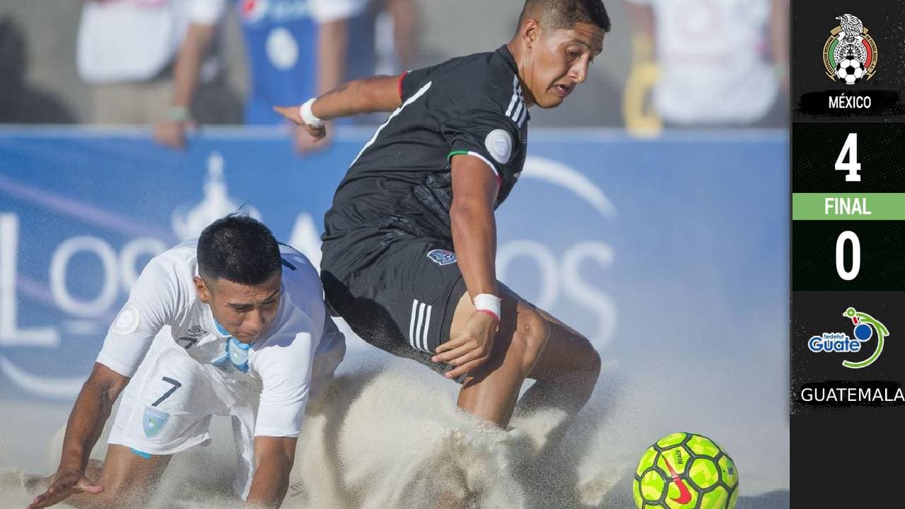 México inicia con el pie derecho el Premundial de Playa