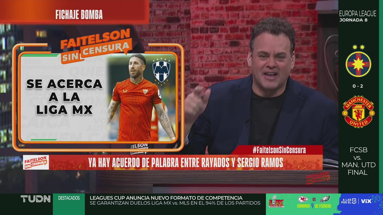 Faitelson cree que Ramos puede ayudar a Monterrey "con esos... que le faltan"