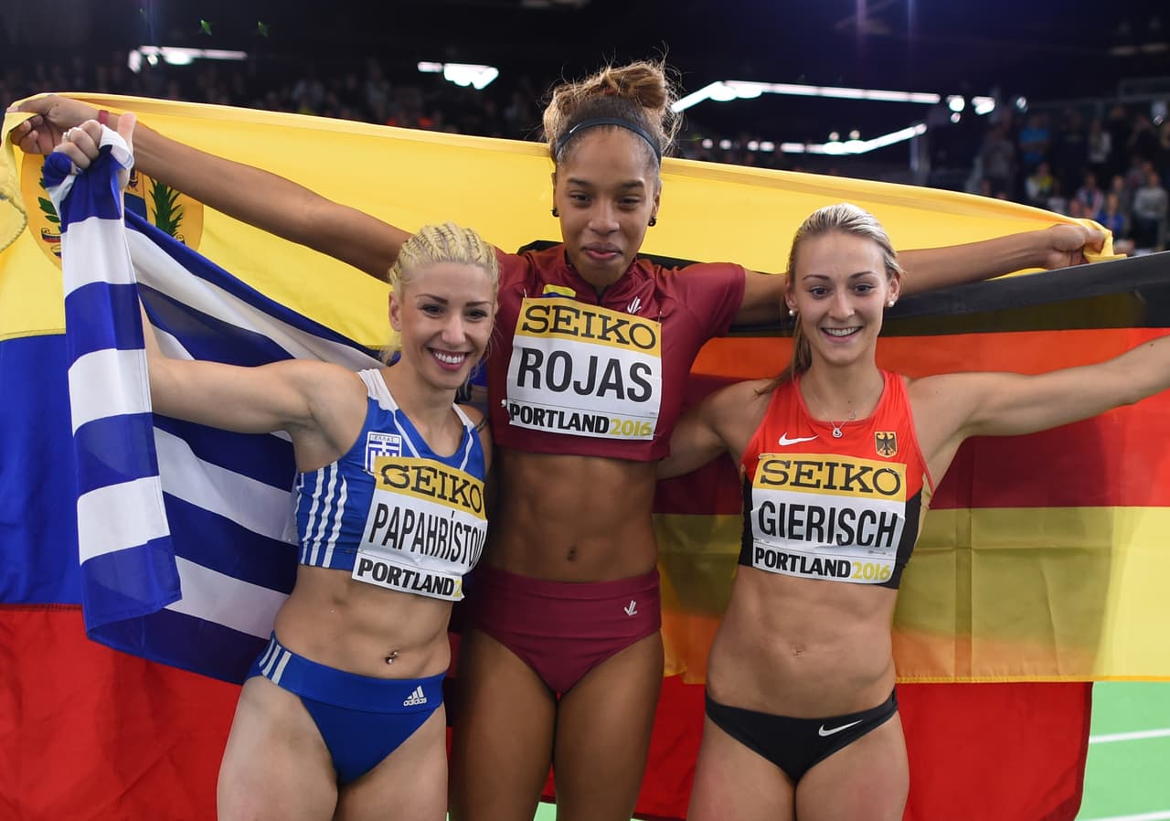 La venezolana Yulimar Rojas hace historia en triple salto en el Mundial de Atletismo