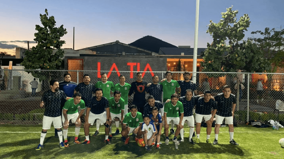 Néstor ‘el Avión’ Calderón ‘aterrizó’ en ligas de Futbol 7