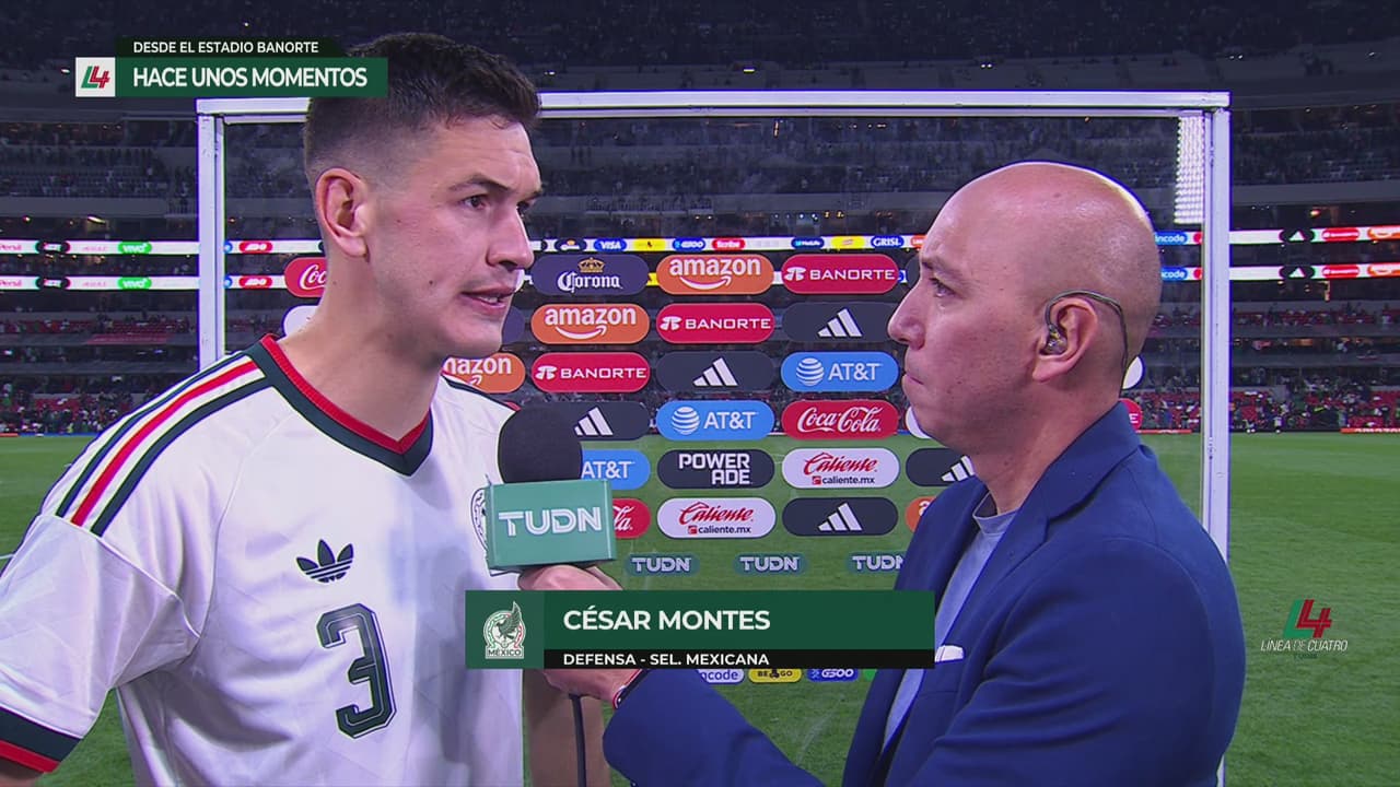César Montes se cumplió al mantener el cero ante Portugal