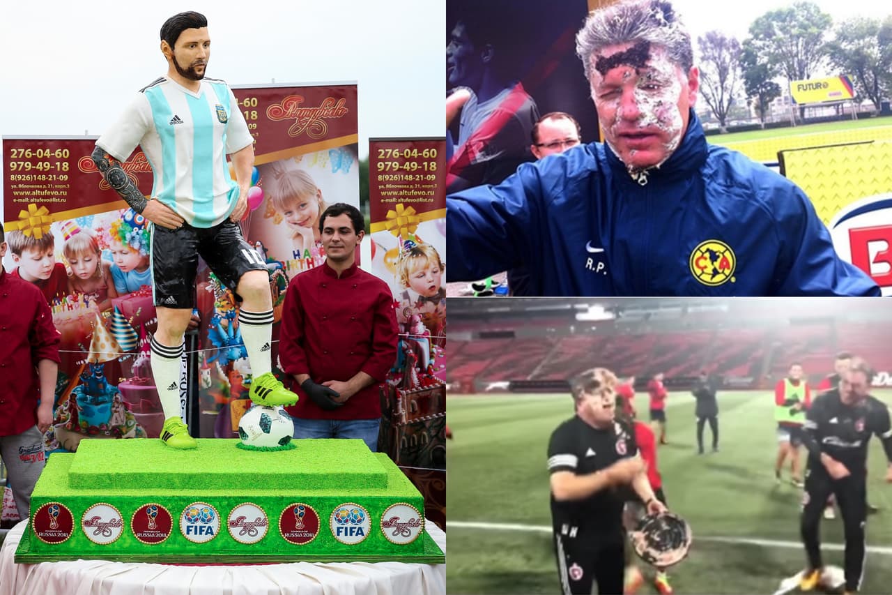 En medio del #NationalCakeDay, una recopilación de aquellas celebraciones en la que los pasteles fueron protagonistas por su belleza o por el uso que en medio de la fiesta le dieron.