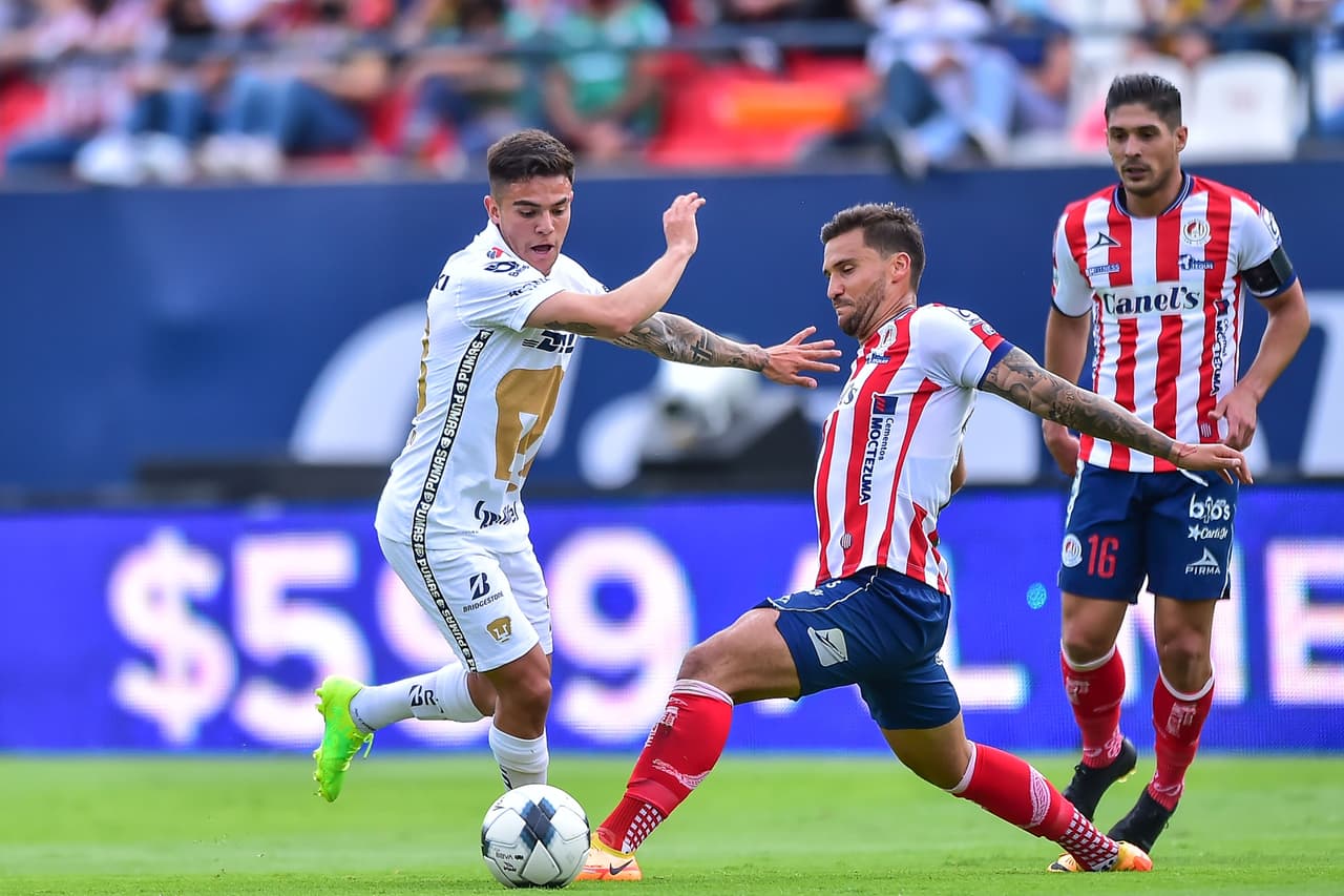 Atlético de San Luis se impuso gracias a los goles de Germán Berterarme y Luis Fernando León.