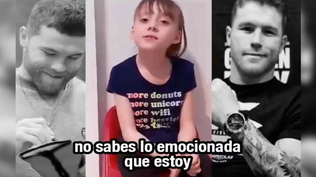 En las redes sociales, se hizo viral el video de una pequeña niña que se llama 
<b>Lupita,</b> quien le pedía que le firmara unos guantes para luego rifarlos y reunir el dinero necesario para sus terapias.