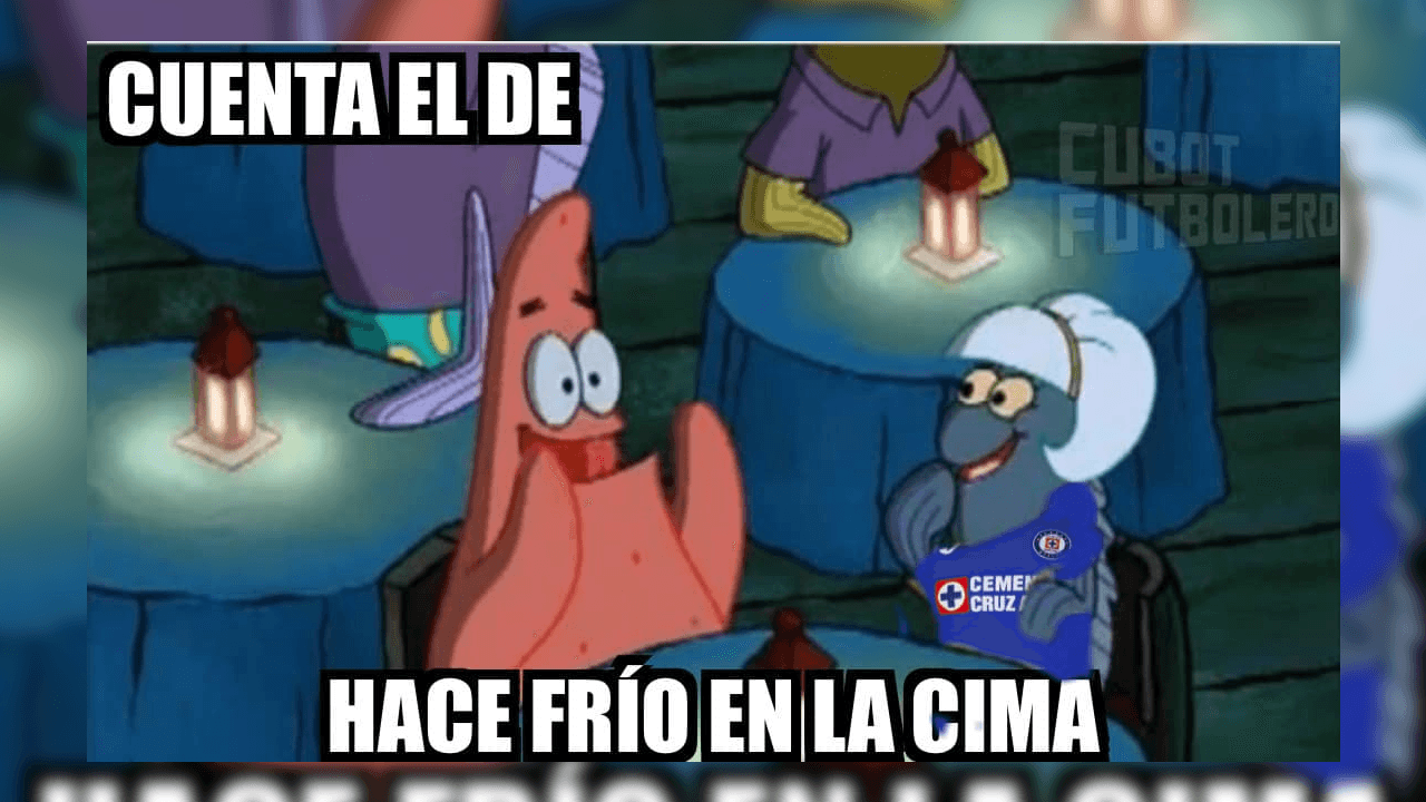 Pumas y Cruz Azul bajan de posición al América y estos son los memes de la Jornada 9 de la Liga MX del torneo Guard1anes 2020.