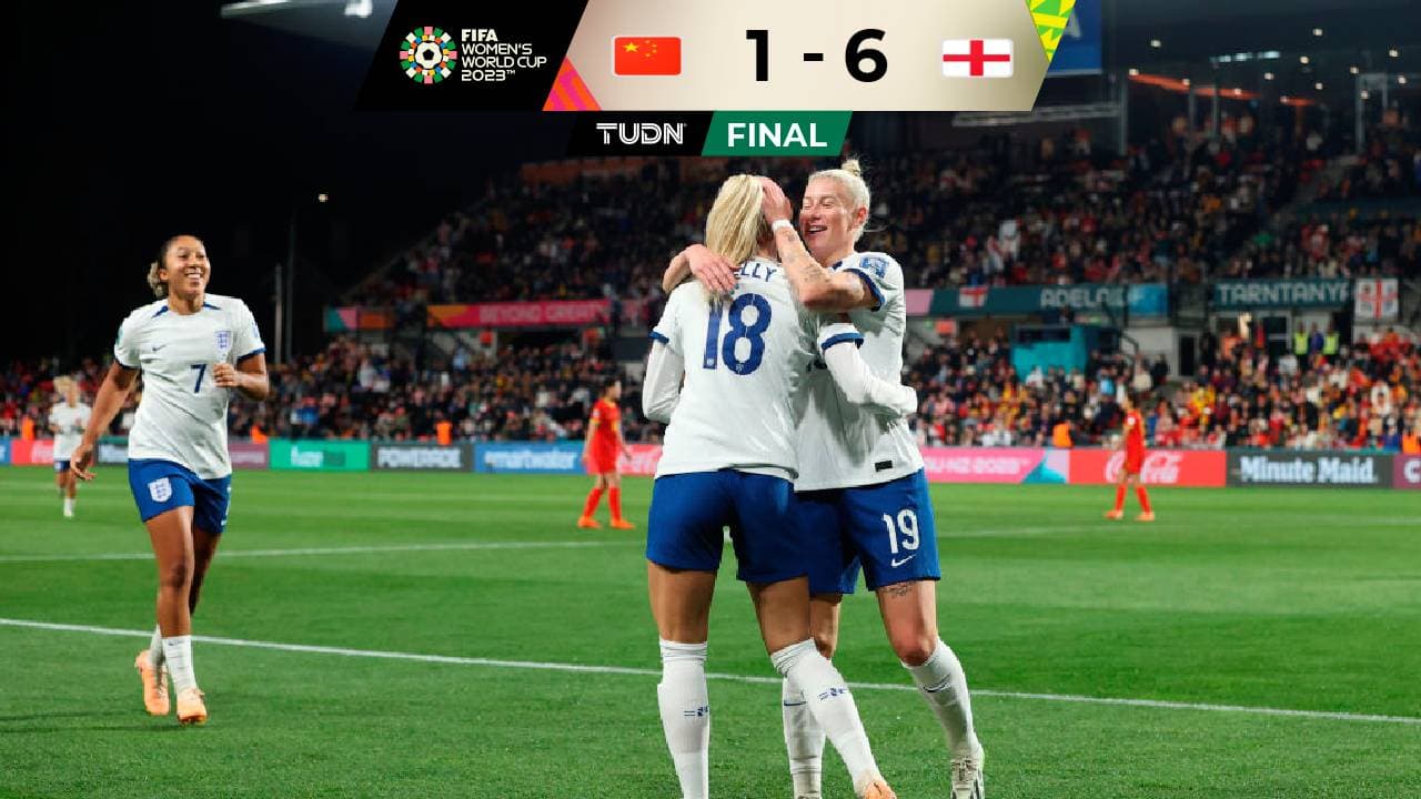 Inglaterra arrasa a China y avanza a Octavos en el Mundial Femenil 2023