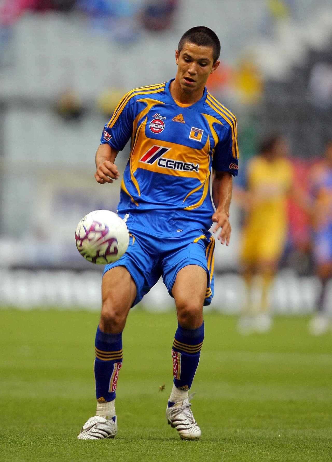 Jesús Molina, hoy Rayado, debutó con Tigres en el 2007 y llegó a jugar 106 partidos en cuatro temporadas, además de marcar dos goles.