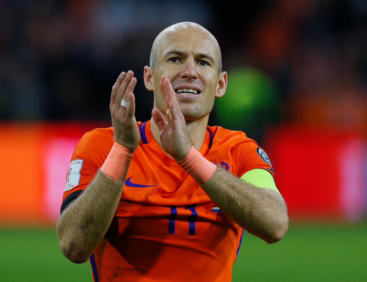 Hay quienes dicen que este ha sido el último juego de Robben con la selección de Holanda.