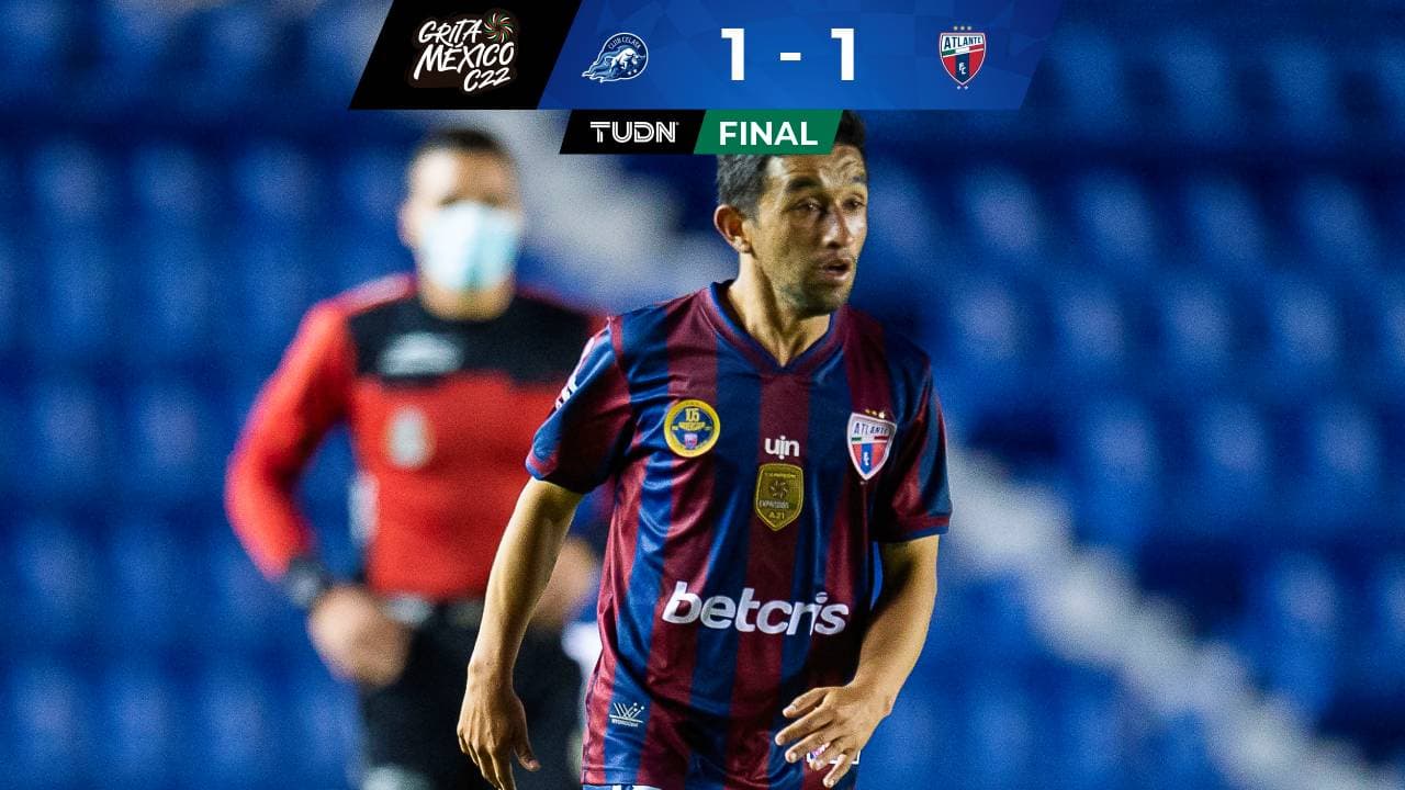 Atlante perdona al Celaya y sigue sin saber lo que es ganar