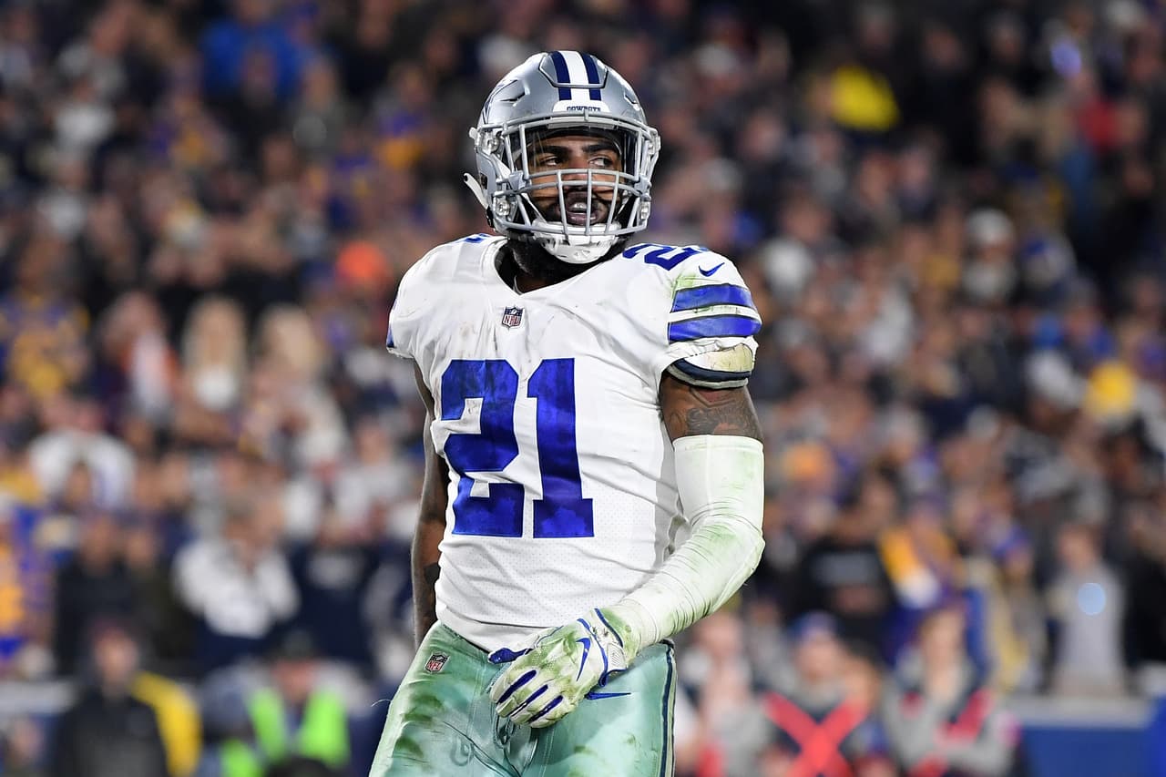 Ezekiel Elliott no se presentó a las prácticas con los Cowboys