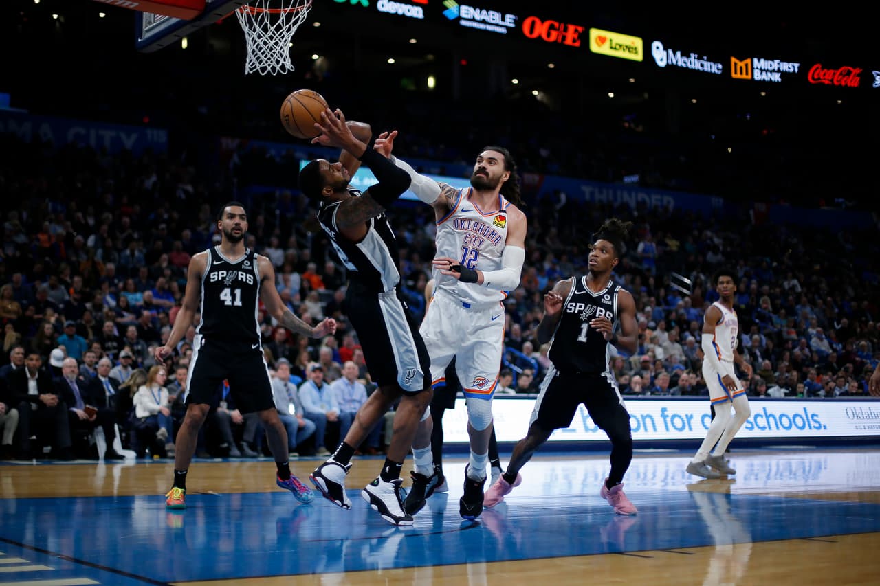 Oklahoma City Thunder 106-114 San Antonio Spurs