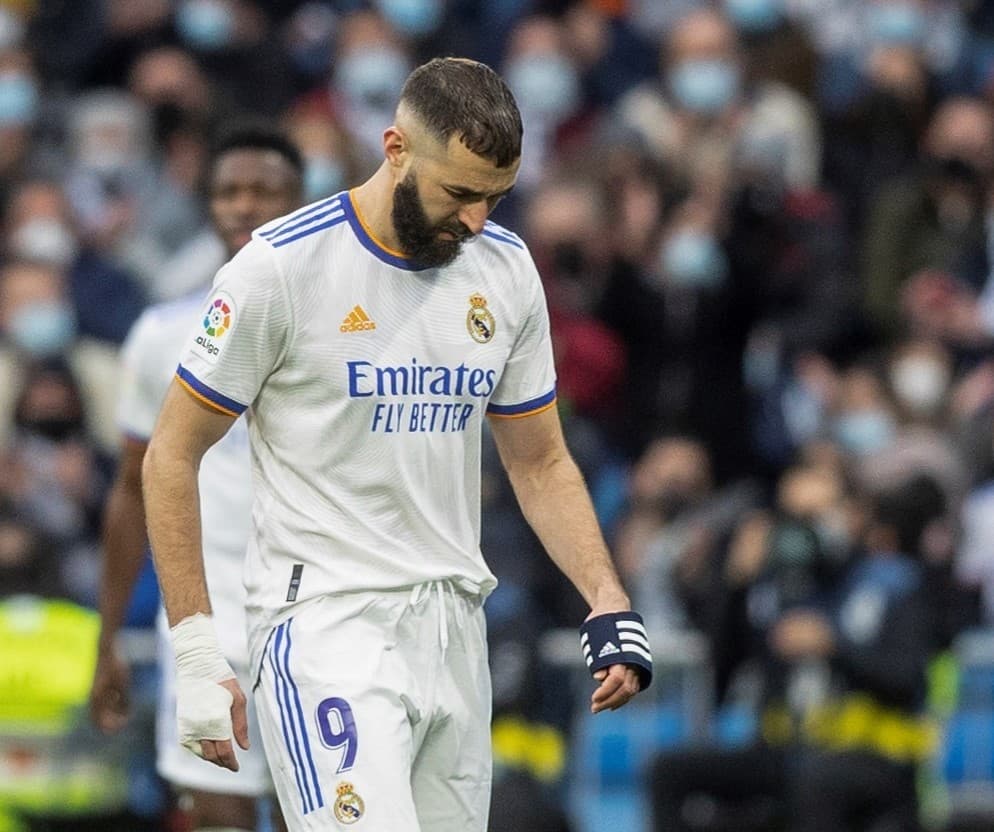 Karim Benzema, baja en el Real Madrid para Cuartos de la Copa de Rey