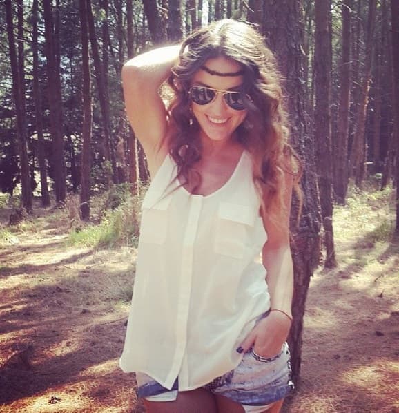 Patty López también es una fanática a muerte de América y celebró el título de Concacaf desde el estadio azteca