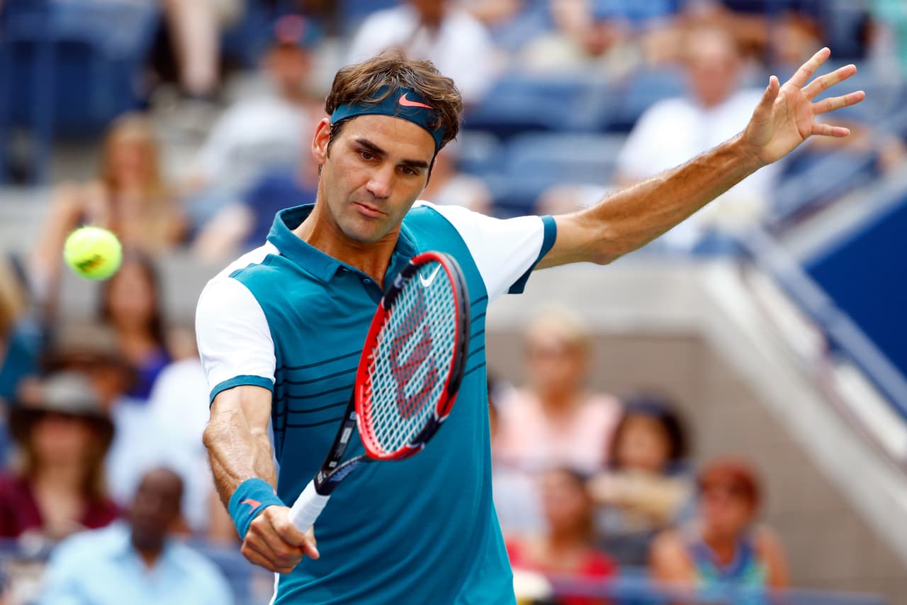 El quíntuple campeón Federer, segundo sembrado del torneo en Nueva York, despellejó en tres sets al 'Yacaré' Mayer.