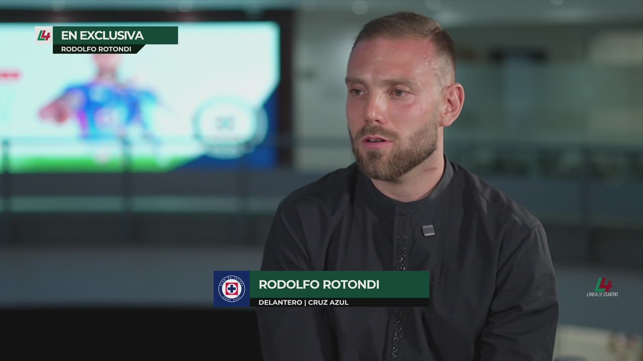 Así define Rotondi el momento que vive con Cruz Azul