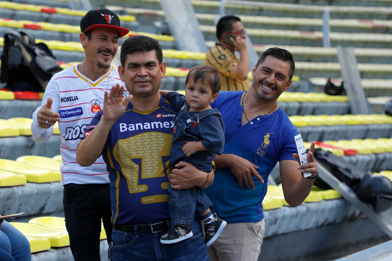 Morelia, Michoacán, 21 de septiembre de 2018. , durante el partido de la jornada 10 del torneo Apertura 2018 de la Liga Bancomer MX, entre Monarcas Morelia y los Pumas de la UNAM, celebrado en el estadio Morelos. Foto: Imago7/ Ismael Arroyo