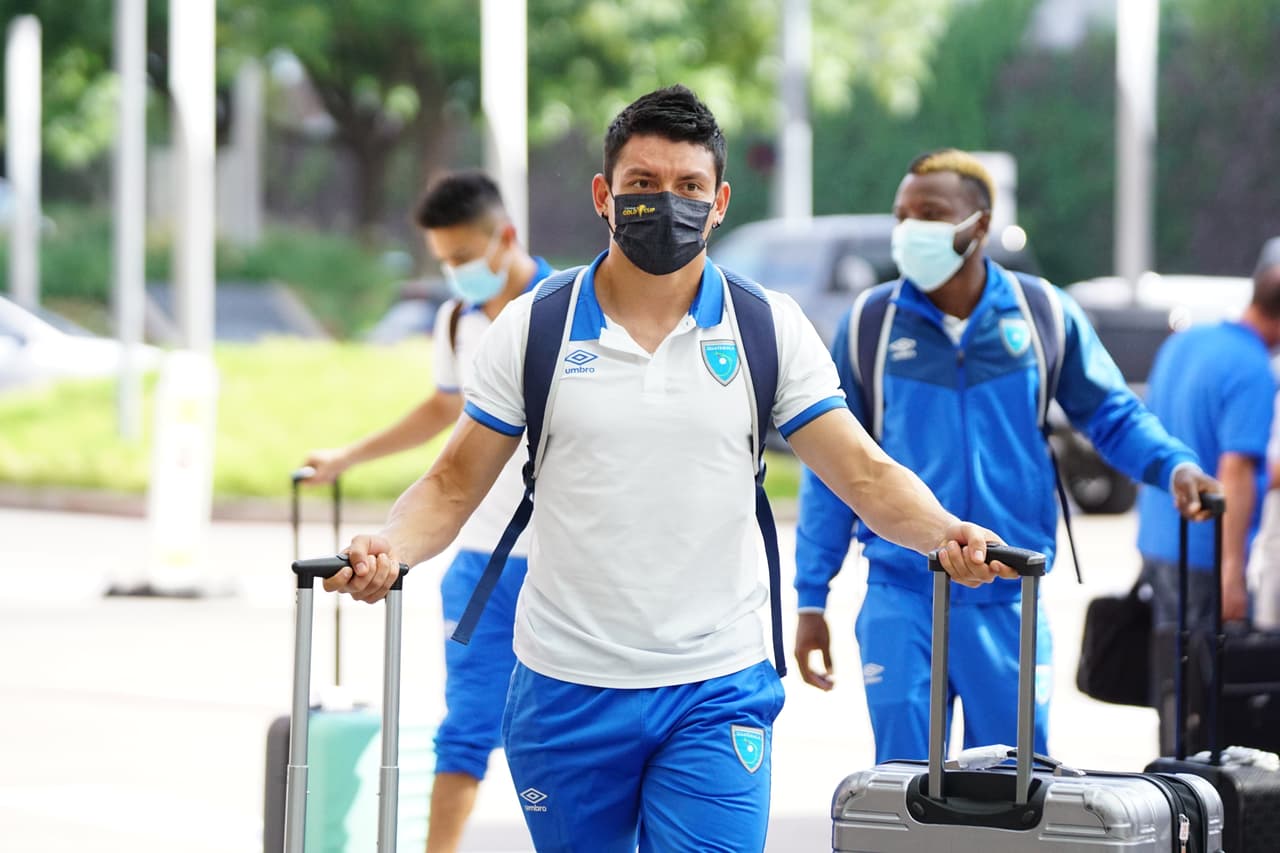 Tras el sorpresivo abandonó de Curazao por contagios de coronavirus, el combinado de Guatemala ya está en Dallas para jugar este domingo ante El Salvador por el Grupo A de la Copa Oro 2021.