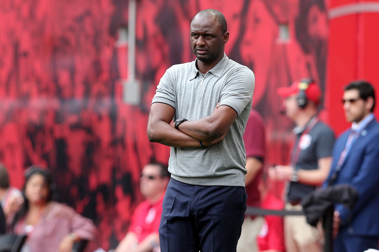 Patrick Vieira, decepcionado con la actuación de NYCFC ante los Red Bulls.