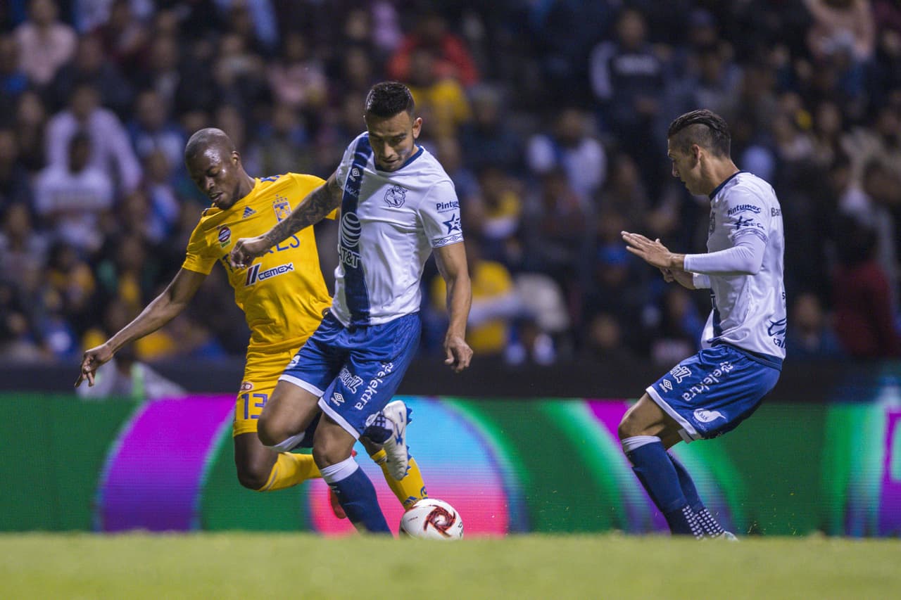 Tigres no logra romper el 0-0 en Puebla y se conforman en llevarse un punto a casa.