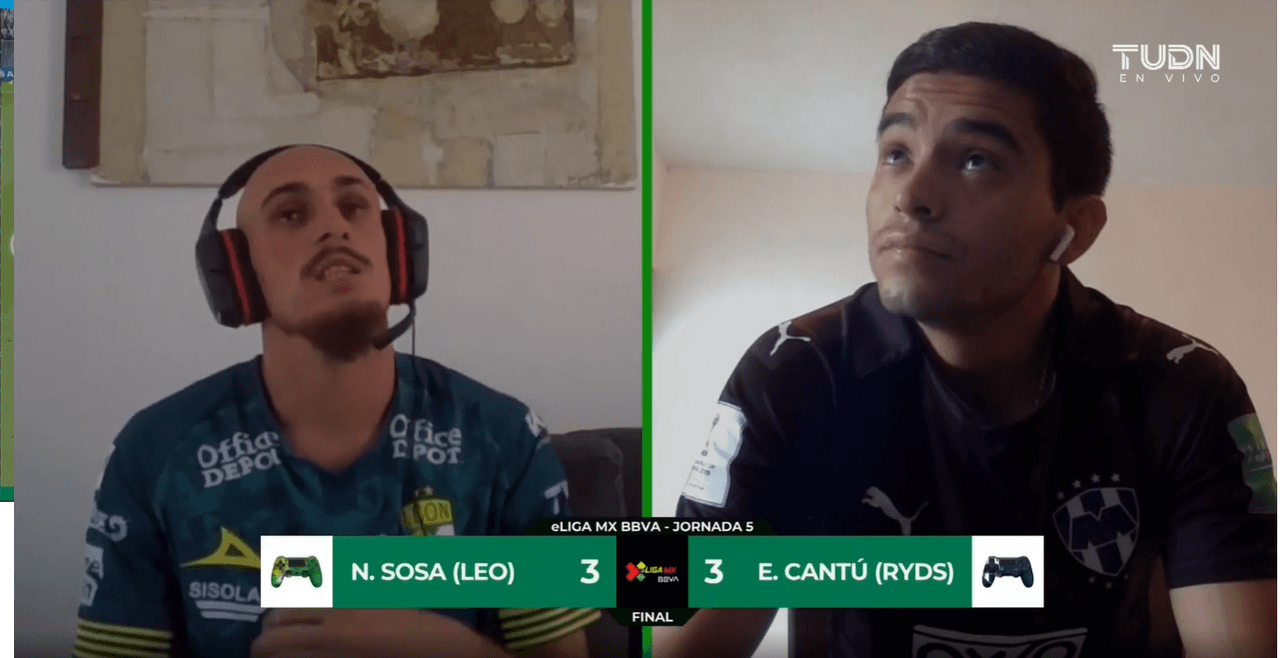 Con Nicolas Sosa en los controles del León y E Cantú por parte de Monterrey, nos regalraon un partidazo intenso en el cual Rayados siempre tuvo la ventaja pero la fiera no se dejó y en los últimos minutos logró realizar el empate para su equipo; ambos se llevan tres puntos.