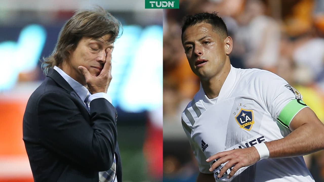 La MLS multa a Chicharito y suspende a Almeyda