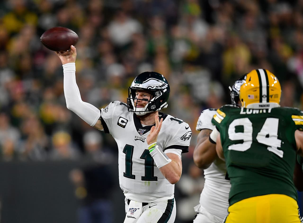 Se acabó la buena racha de los Gren Bay Packers, Philadelphia Eagles ganan 34-27 en un juego accidentado y marcado por las lesiones.