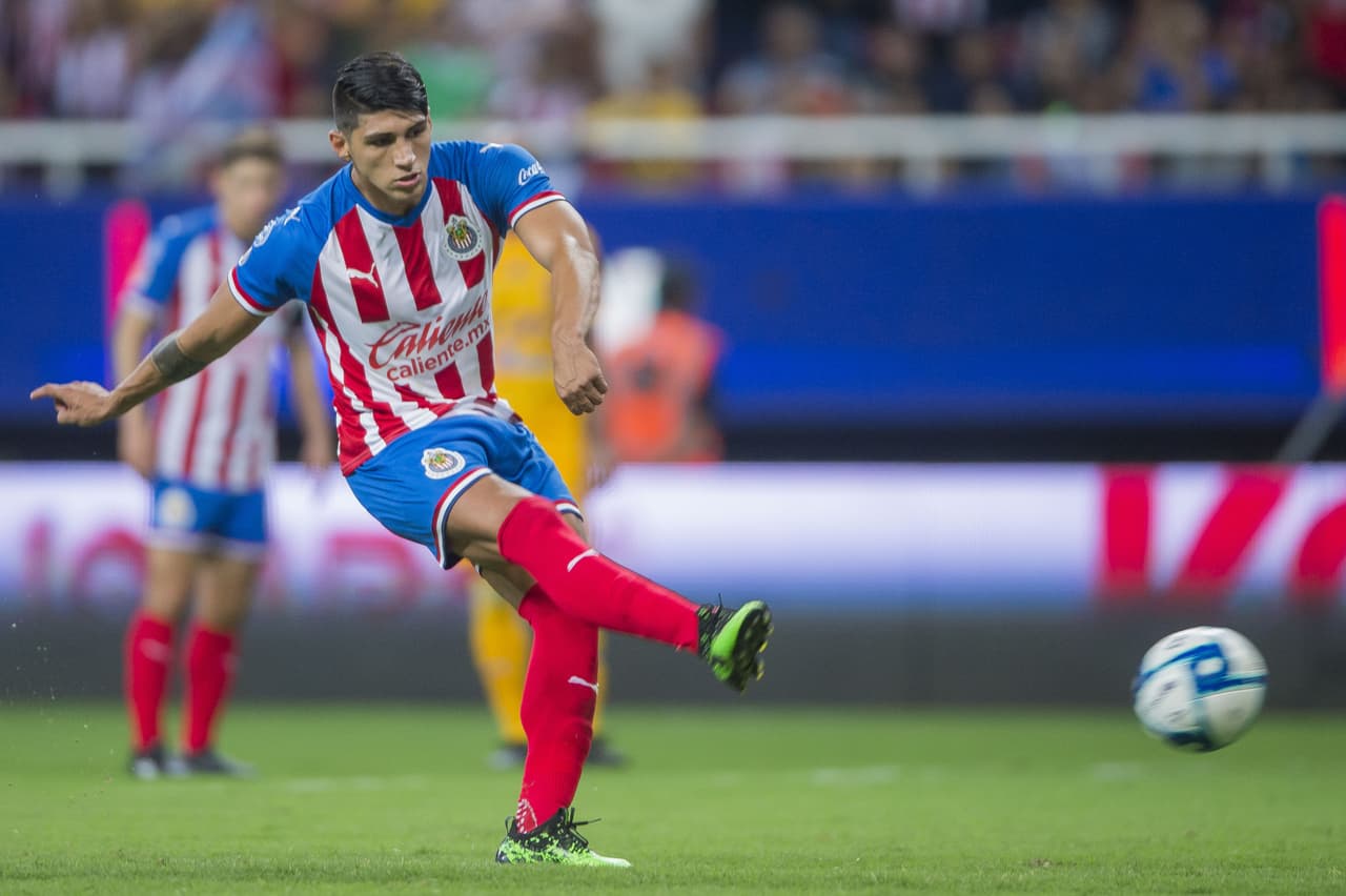 Con Chivas ha marcado nueve veces y aún le faltan dos partidos por disputar.