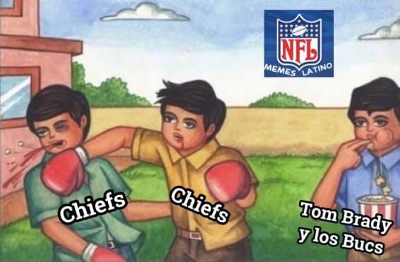 A los memes no les importa si eres el ganador o el perdedor y arremeten en contra de los Chiefs y de los Buccaneers