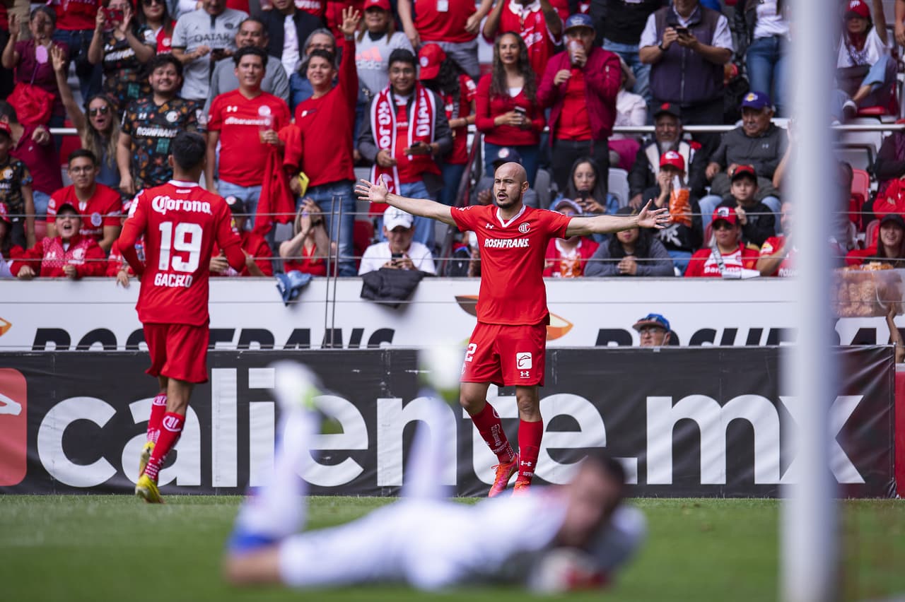 Toluca se luce en casa y consigue hilar su cuarto triunfo consecutivo tras su victoria ante Atlético de San Luis en el Estadio Nemesio Díez en la jornada 9 del torneo Clausura 2023.