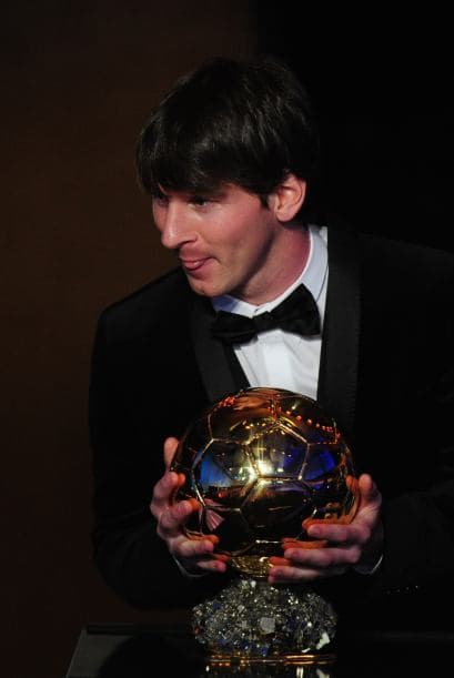 El crack argentino lució emocionado.