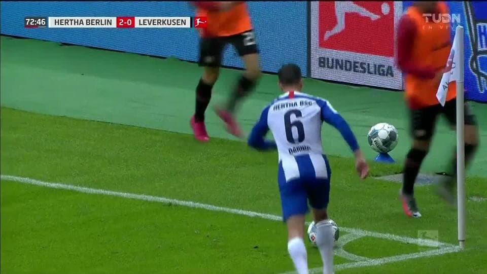 Tiro de esquina para Hertha BSC