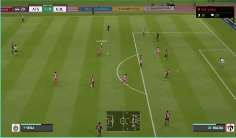 Fernando Beltrán se puso las ìlas en el segundo tiempo y consiguió el gol del empate para dividir los puntos.