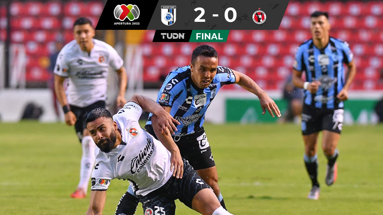 Querétaro consigue su primera victoria del torneo frente a Tijuana