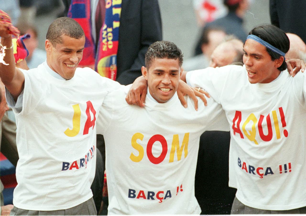 El brasileño 
<b>Sonny Anderson, </b>tras varios años en Suiza y Francia, llegó al Barcelona en 1997 y se fue en 1999. Ganó dos Ligas y una Copa del Rey.