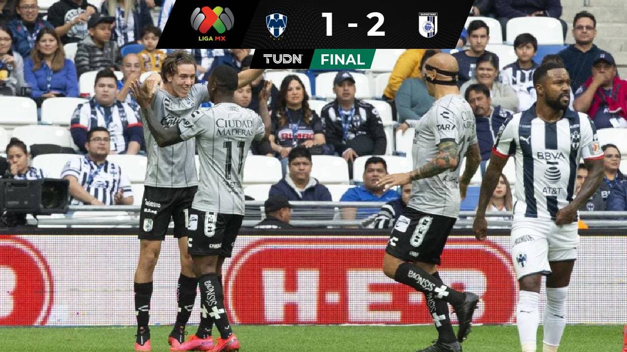 ¡Cayó el gol 70 mil! Gallos propina segunda derrota a Rayados